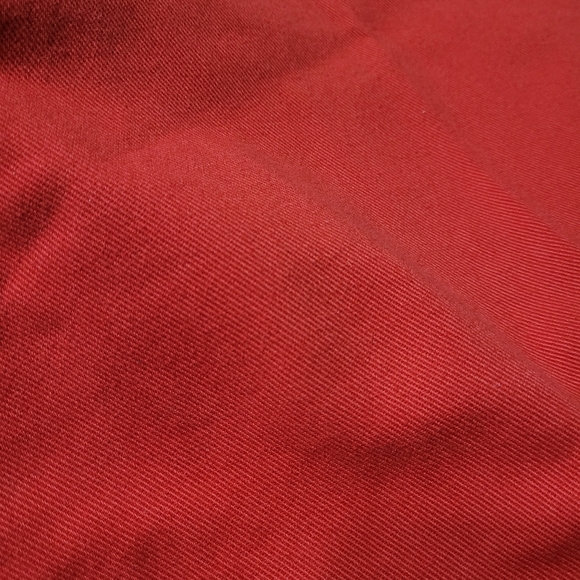 VINTAGE 90s-early 2000s Baby Guess Jean Red Zip Back Dress Size 4Y - Picture 5 of 7